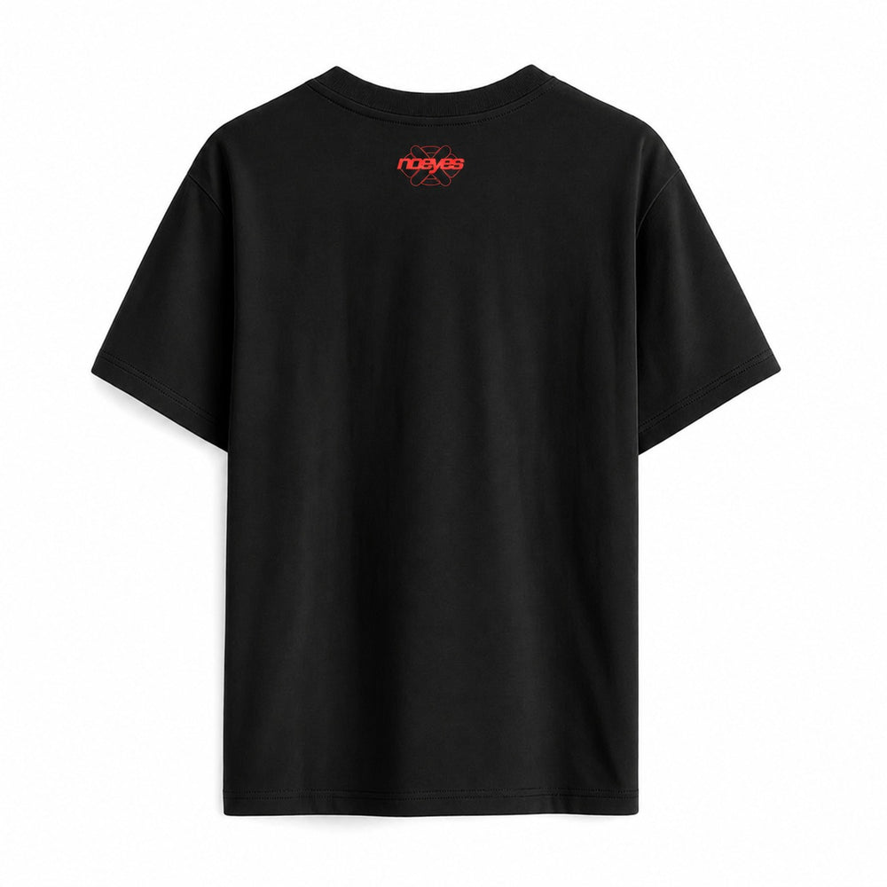 Camiseta Nostalgic negra vista trasera
