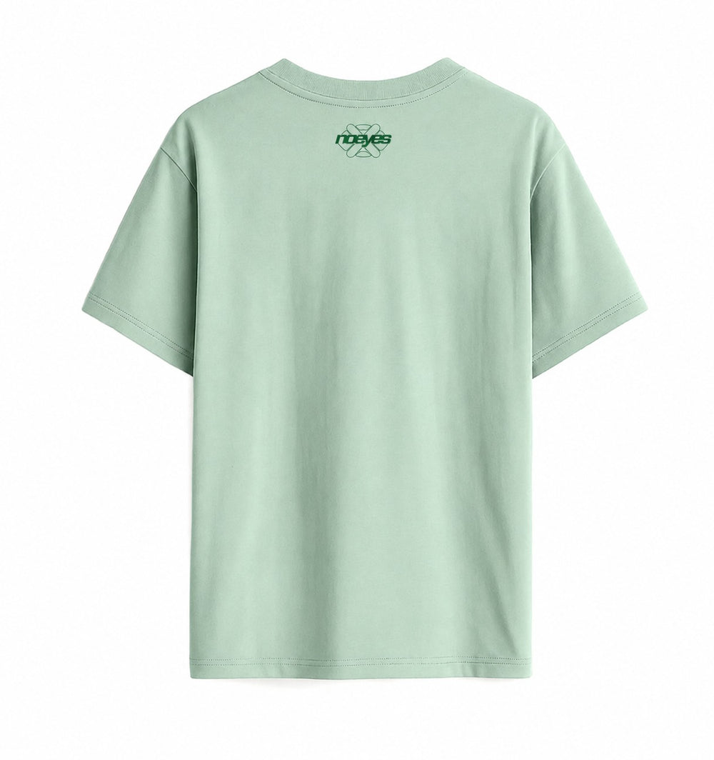 Camiseta Nostalgic mint vista trasera