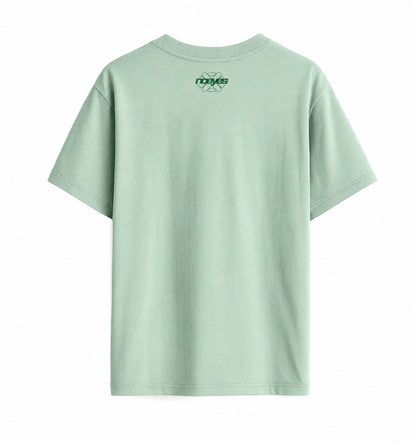 Camiseta Nostalgic mint vista trasera