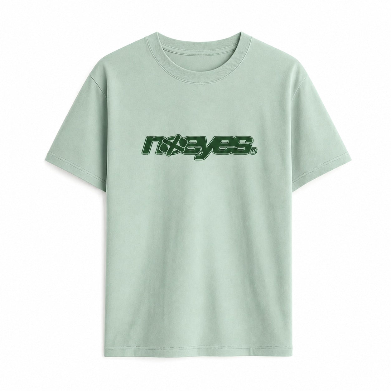 Camiseta Nostalgic mint vista frontal