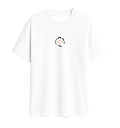 Camiseta Oversize NO EYES Racing Team White frontal