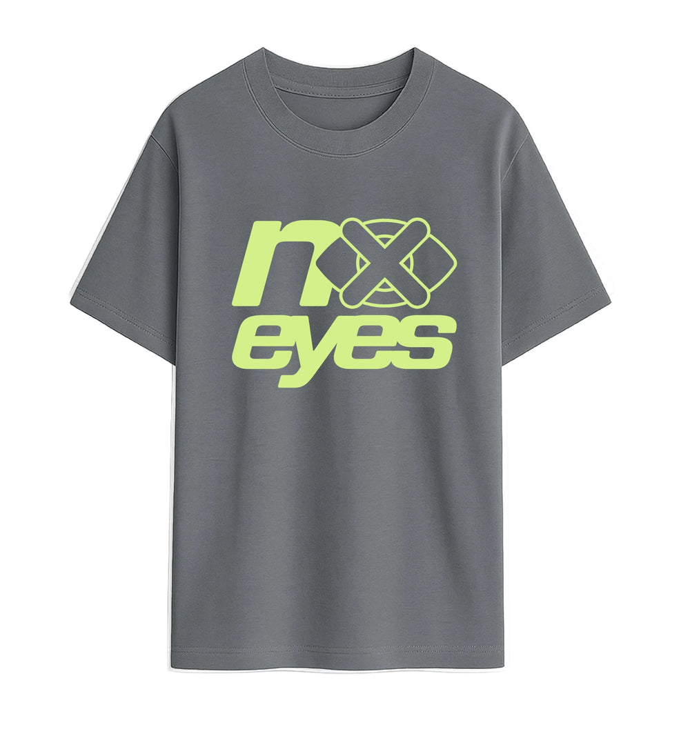 No Eyes Sunfade camiseta gris frontal